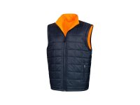 Motion Tex Viz Plus Warnschutzjacke neonorange / marineblau, Gr. XXL