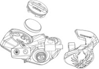 SRAM Klemmschelle mit Befestigun