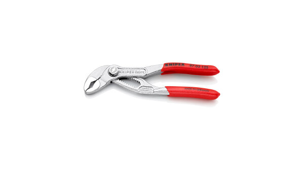 KNIPEX Wasserpumpenzange "Cobra Hightech" Rohrzang Länge: 125 mm