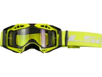 LS2 Crossbrille "Aura Enduro"  schwarz / gelb