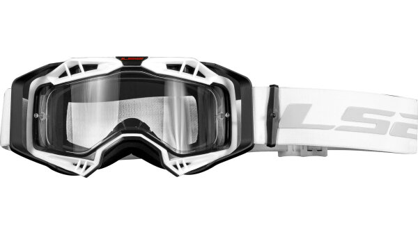LS2 Crossbrille "Aura Enduro"  schwarz / weiß