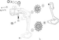 SRAM Schaltwerk XX / X0 Eagle AXS Transmission Set,...