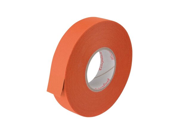 HERTH+BUSS Isolierband 19 mm x 25 m, Polyestervlie orange
