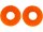 UFOPLAST Griffgummi "Donuts" Praktischer Schutz vo orange