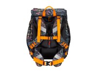 Scout Alpha Set Safety Light Flames Schulranzen Set