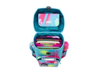 Scout Neo Set Safety Light Happy Rainbow Schulranzen Set
