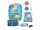 Scout Genius Set Safety Light Happy Rainbow Schulranzen Set