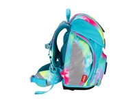 Scout Alpha Set Safety Light Happy Rainbow Schulranzen Set