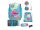 Scout Alpha Set Safety Light Happy Rainbow Schulranzen Set