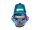 Scout Alpha Set Safety Light Happy Rainbow Schulranzen Set