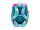 Scout Alpha Set Safety Light Happy Rainbow Schulranzen Set