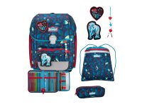 Scout Genius Set LED White Unicorn Schulranzen Set