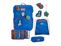 Scout Neo Set Superflash Blue Dino Schulranzen Set