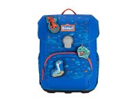Scout Neo Set Superflash Blue Dino Schulranzen Set
