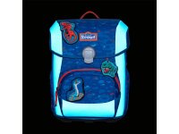 Scout Neo Set Superflash Blue Dino Schulranzen Set