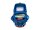 Scout Alpha Set Superflash Blue Dino Schulranzen Set