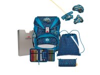 DerDieDas Schulranzen Set  ErgoFlex Set Blue Speed
