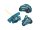DerDieDas Schulranzen Set  ErgoFlex Set Blue Speed