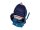 DerDieDas Schulranzen Set  ErgoFlex Set Blue Speed