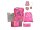 DerDieDas Schulranzen Set  ErgoFlex Easy Set Roses
