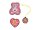 DerDieDas Schulranzen Set  ErgoFlex Easy Set Roses