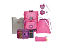 DerDieDas Schulranzen Set  ErgoFlex Easy Set Pretty Unicorn