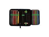 DerDieDas Schulranzen Set  ErgoFlex Superlight Set Superlight Funny Fighter