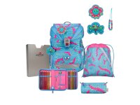 DerDieDas Schulranzen Set  ErgoFlex Superlight Set Happy Pixel
