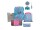 DerDieDas Schulranzen Set  ErgoFlex Superlight Set Happy Pixel