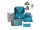 DerDieDas Schulranzen Set ErgoFlex LED Set Rainbow Star