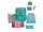 DerDieDas Schulranzen Set ErgoFlex Superflash Set Paradise