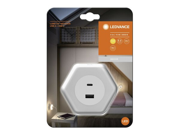LEDVANCE Nachtlicht m.USB A