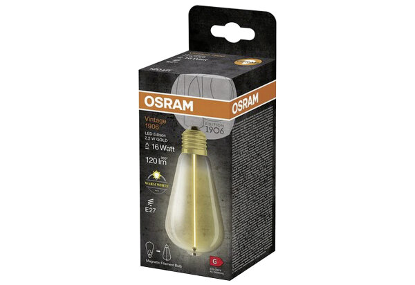 OSR LEDMG ST 2,2W E27 2700K kl