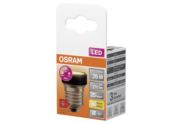 OSR FLAT 3,5W E27 2700K 3f dim
