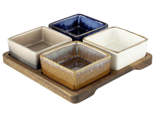 M&M Dippschalenset eck.m.AB 5t