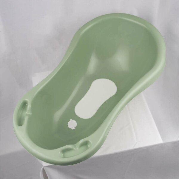 Badewanne m. Stöpsel 84cm grün