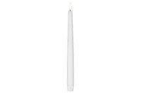 Kerze LED 2,1x28,5cm weiß 2SZ