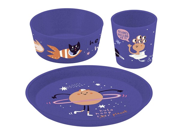 KOZIOL Kindergeschirr Space