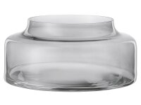 BOHEMIA Vase/Schale Ø20cm grau