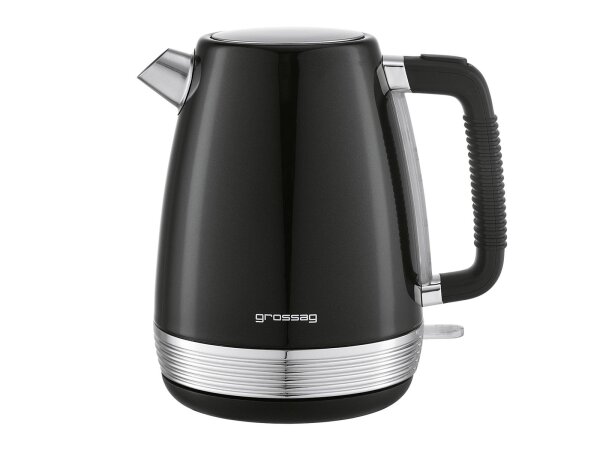 GRO Wasserkocher 1,7l schw.met