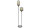 LED Decostick Floor 2xE27 gr