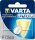 VARTA Batterie Knopfzelle, im Blister, für Langzei V13GS / V357 /