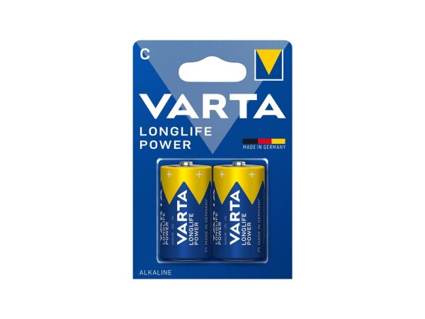 VARTA Batterie "Longlife Power - High Energy" SB-v Baby (LR14, C)