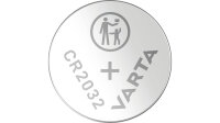 VARTA Batterie Knopfzelle, im Blister, für Langzei CR2032 (3 V, 2