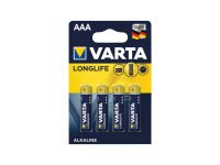 VARTA Batterie "Longlife" Alkaline Batterie,...