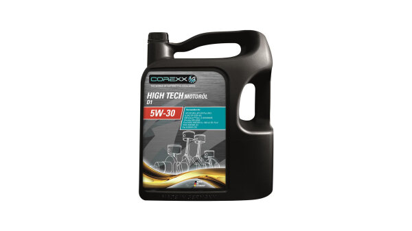 COREXX Motoröl High Tech D1 SAE 5W-30, HC-Synthese (Hydro-Crack