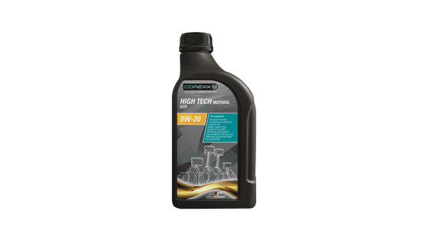 COREXX Motoröl High Tech ECO SAE 0W-20, HC-Synthese, Spezifikat