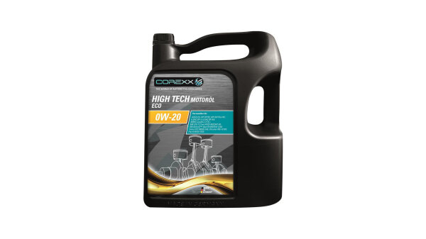 COREXX Motoröl High Tech ECO SAE 0W-20, HC-Synthese, Spezifikat