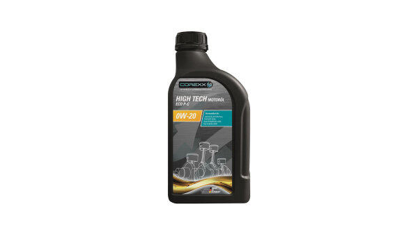 COREXX Motoröl High Tech ECO P-C SAE 0W-20, HC-Synthese, Spezif