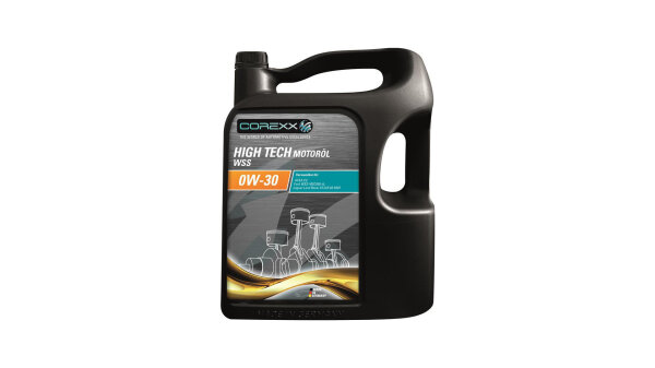 COREXX Motoröl High Tech WSS SAE 0W-30, HC-Synthese (Hydro-Crac